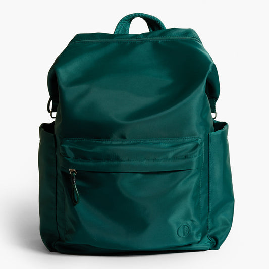 Practice Karma Medium Backpack in Forest green color